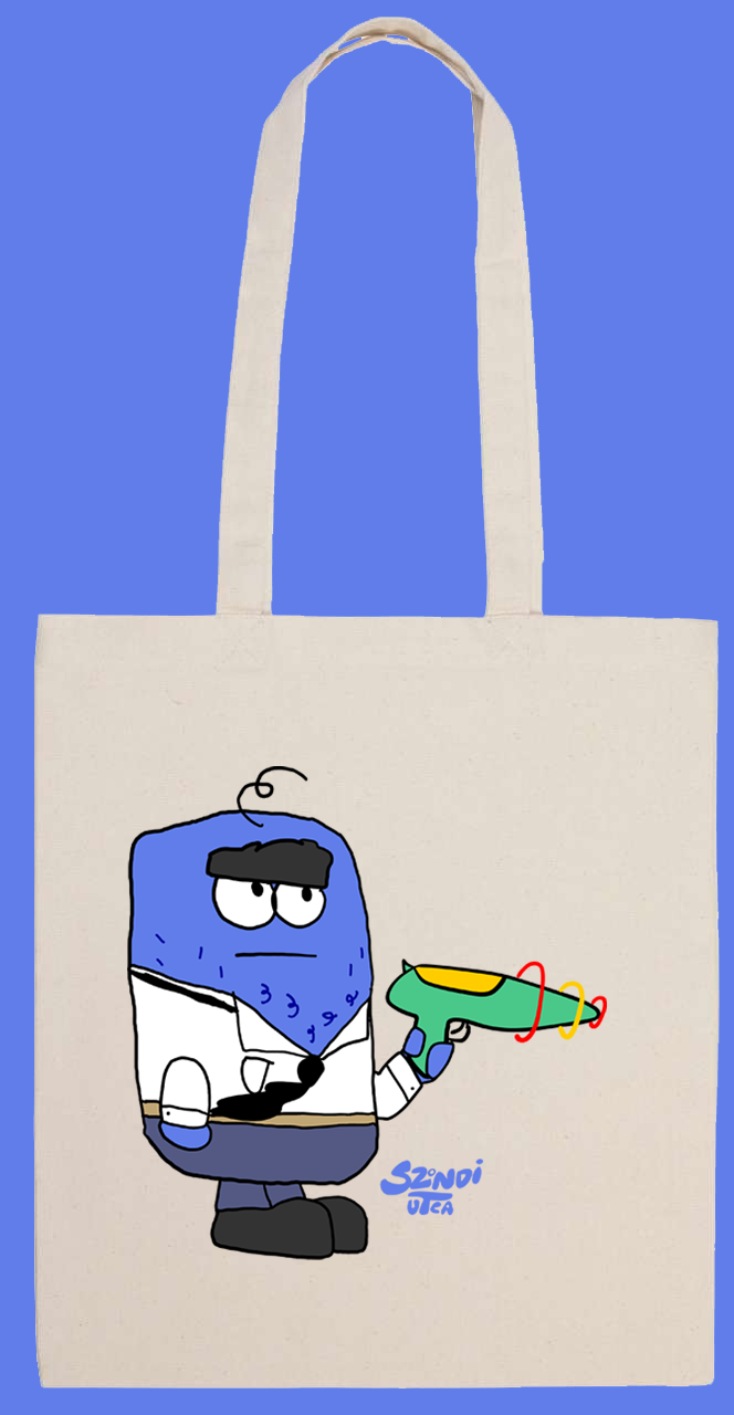 Beni teljes alakos vászontáska