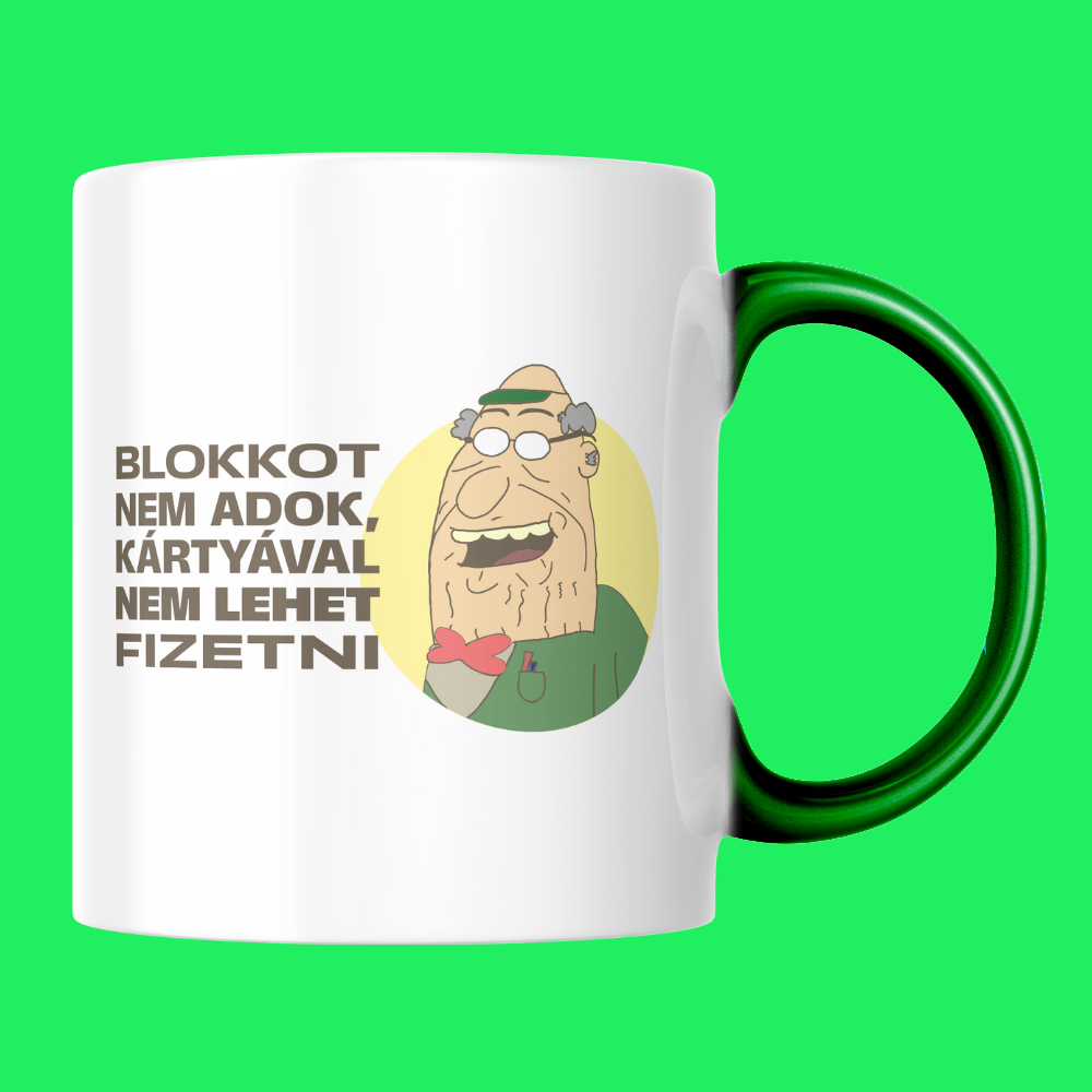 Ervin blokkos bögréje