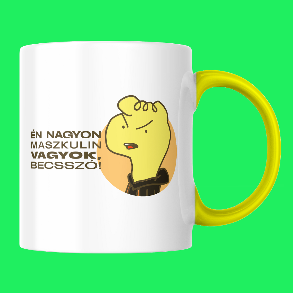 Gyula maszkulin bögréje