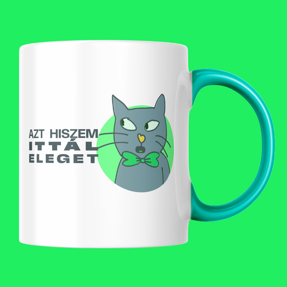 Nyakkendős Macska mértéktartó bögréje