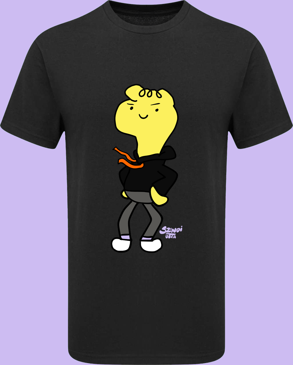 Gyula teljes alakos rövid ujjú pólója