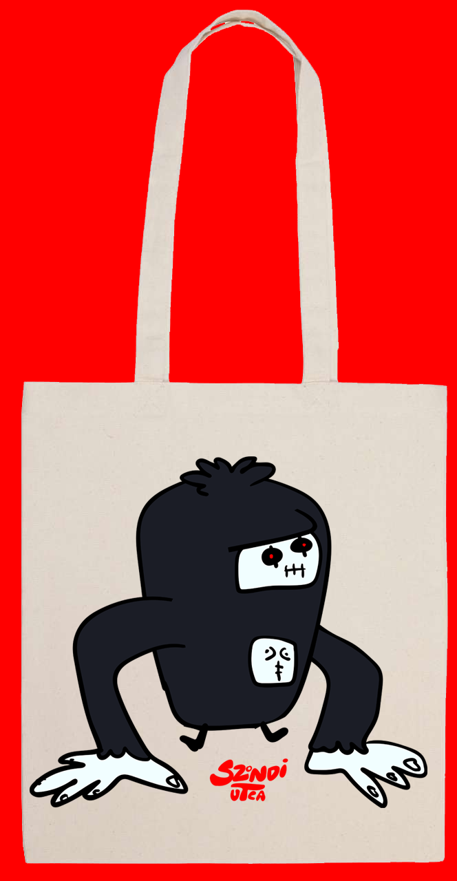 Károly Mumus teljes alakos vászontáska