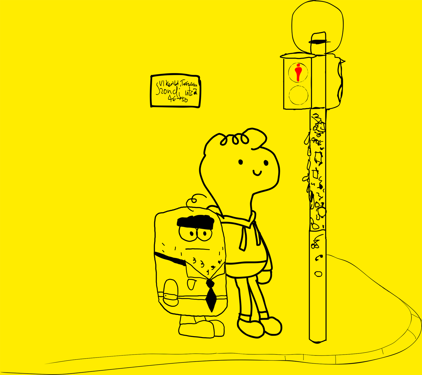 Jelzőlámpás pulóver