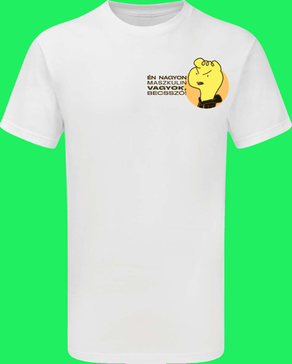 Gyula maszkulin rövid ujjú pólója