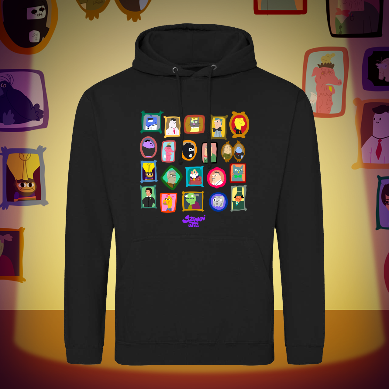 Sok-sok képes pulóver