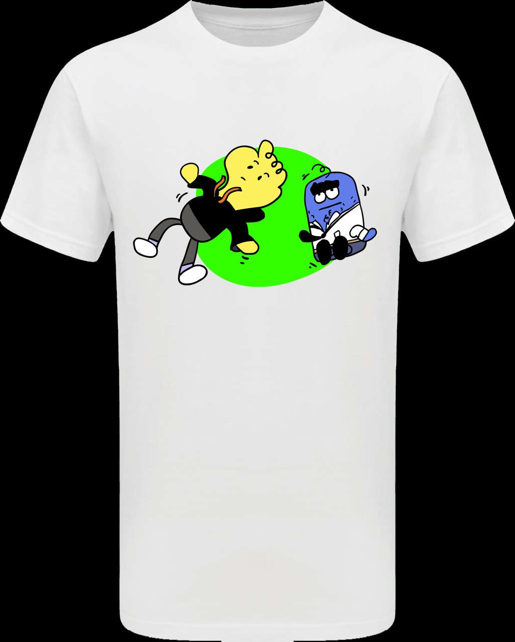 Lebegős rövid ujjú póló