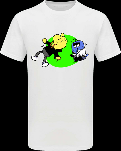 Lebegős rövid ujjú póló