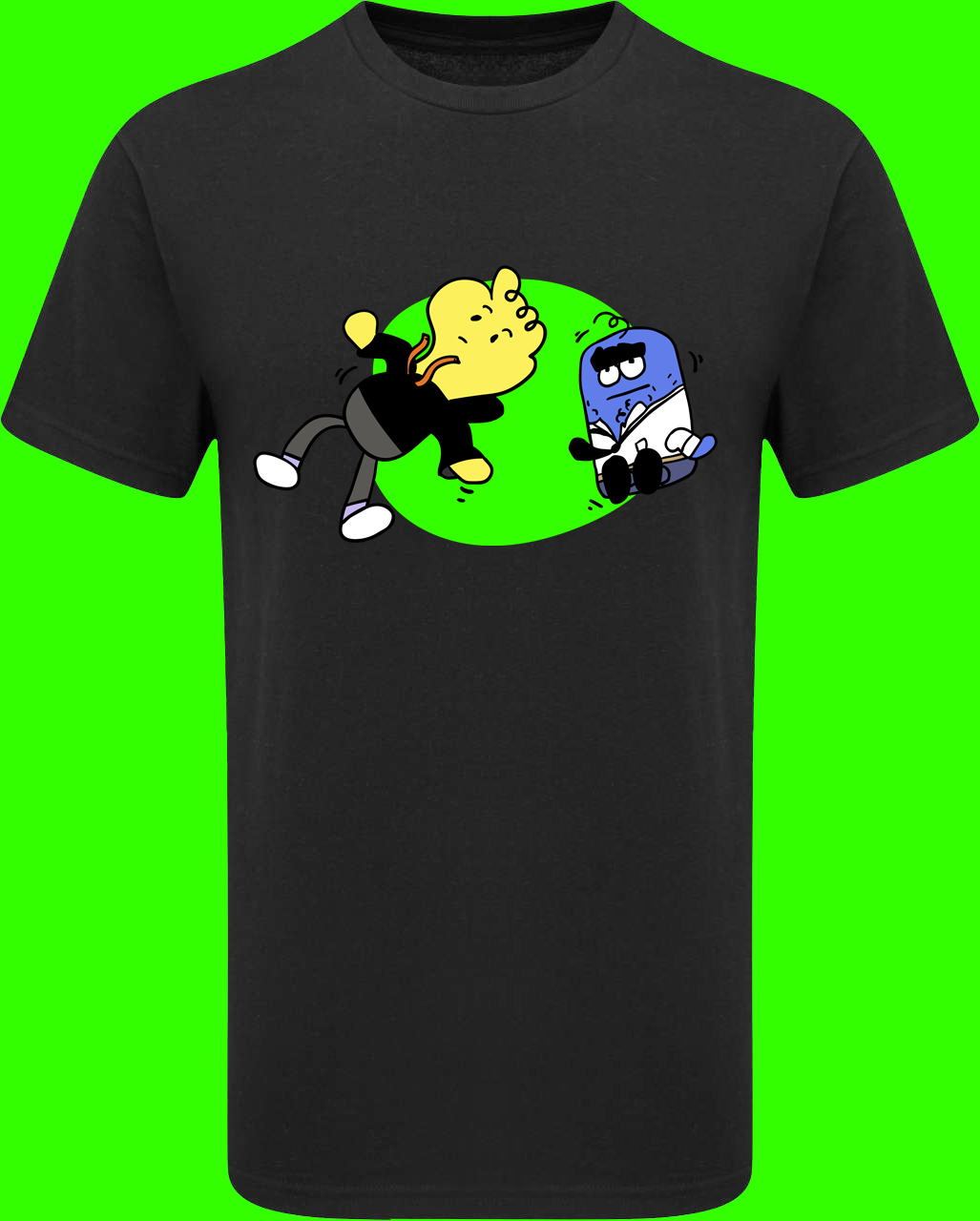 Lebegős rövid ujjú póló