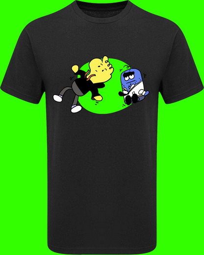 Lebegős rövid ujjú póló