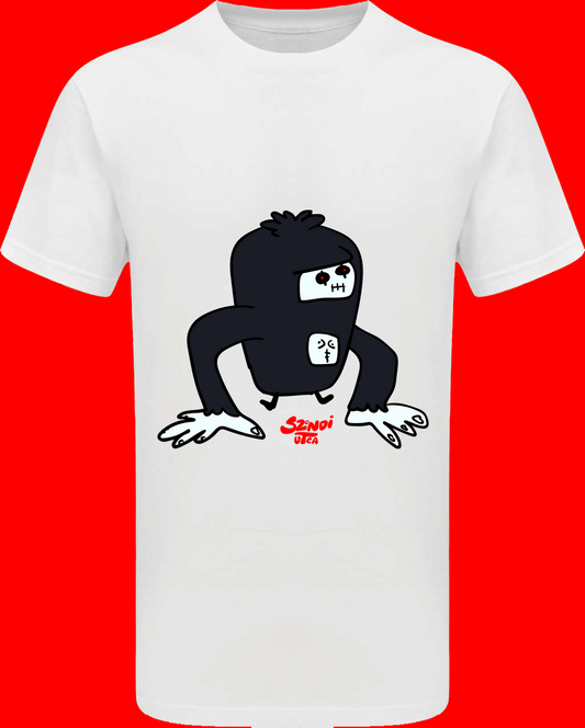 Károly Mumus teljes alakos rövid ujjú pólója