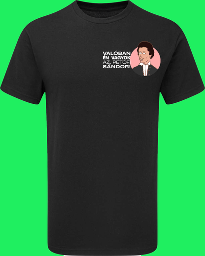 Petőfi bemutatkozós rövid ujjú pólója