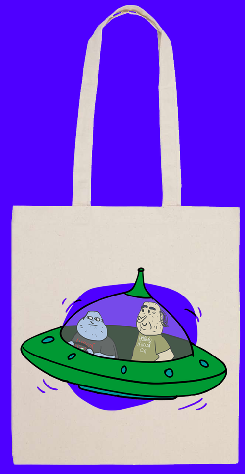 Józsi & Pista ufós vászontáska