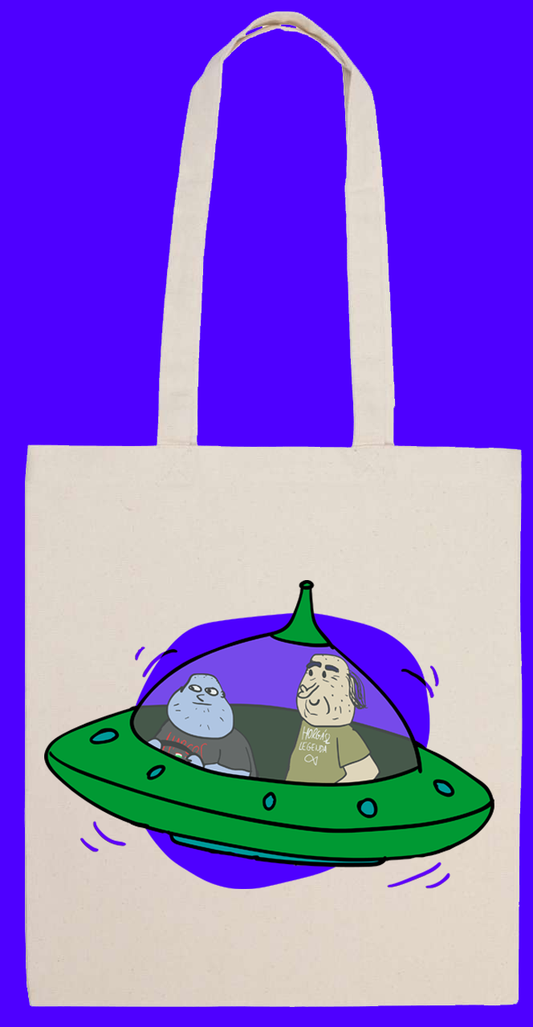 Józsi & Pista ufós vászontáska